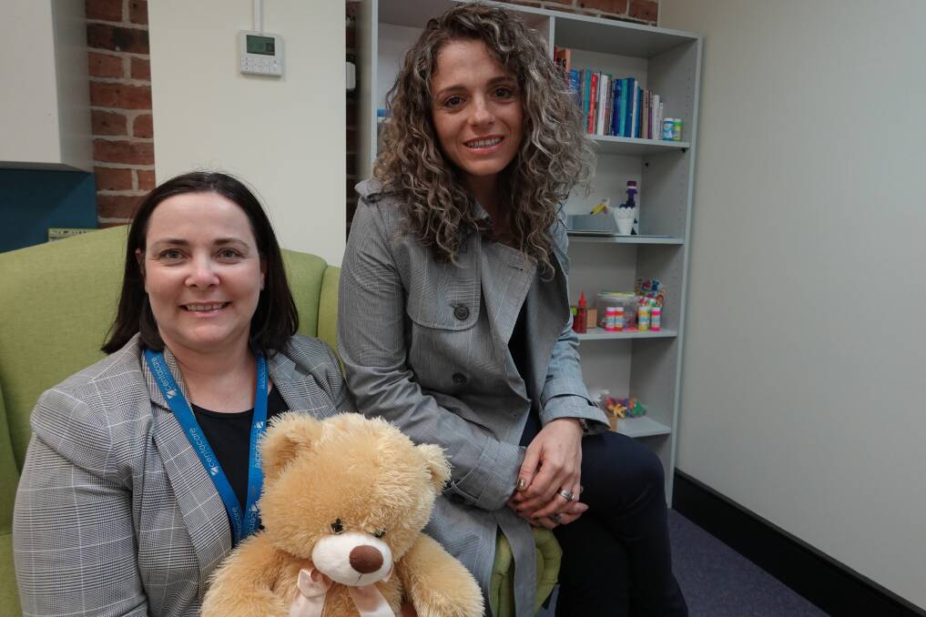 REUNITING FAMILIES: Centacare's Tracey Fedo and family lawyer Julia Puntoriero have been pushing for a child contact centre to be built in Griffith. PHOTO: Monty Jacka