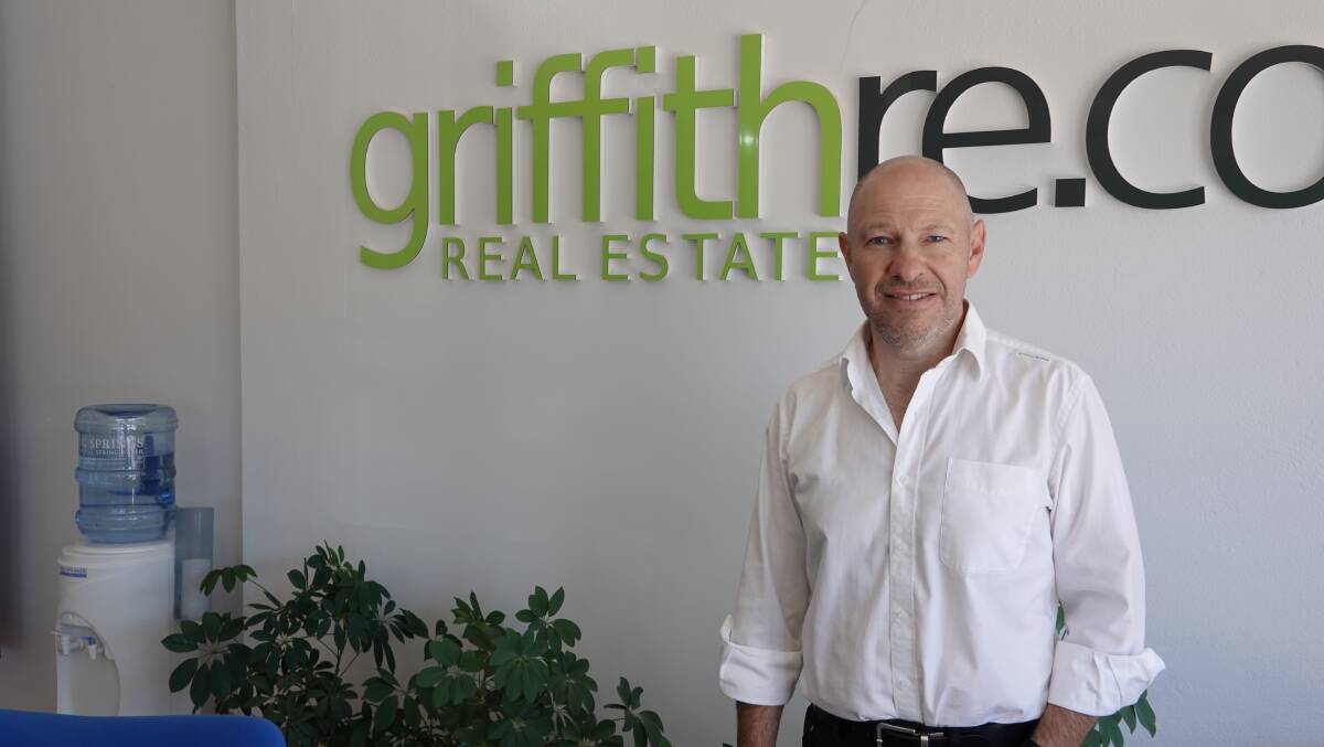 Griffith Real Estate's Brian Bertolin said he can't see rental costs dropping any time soon. PHOTO: Monty Jacka