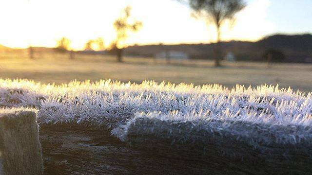 Griffith shivers through coldest April morning ever recorded