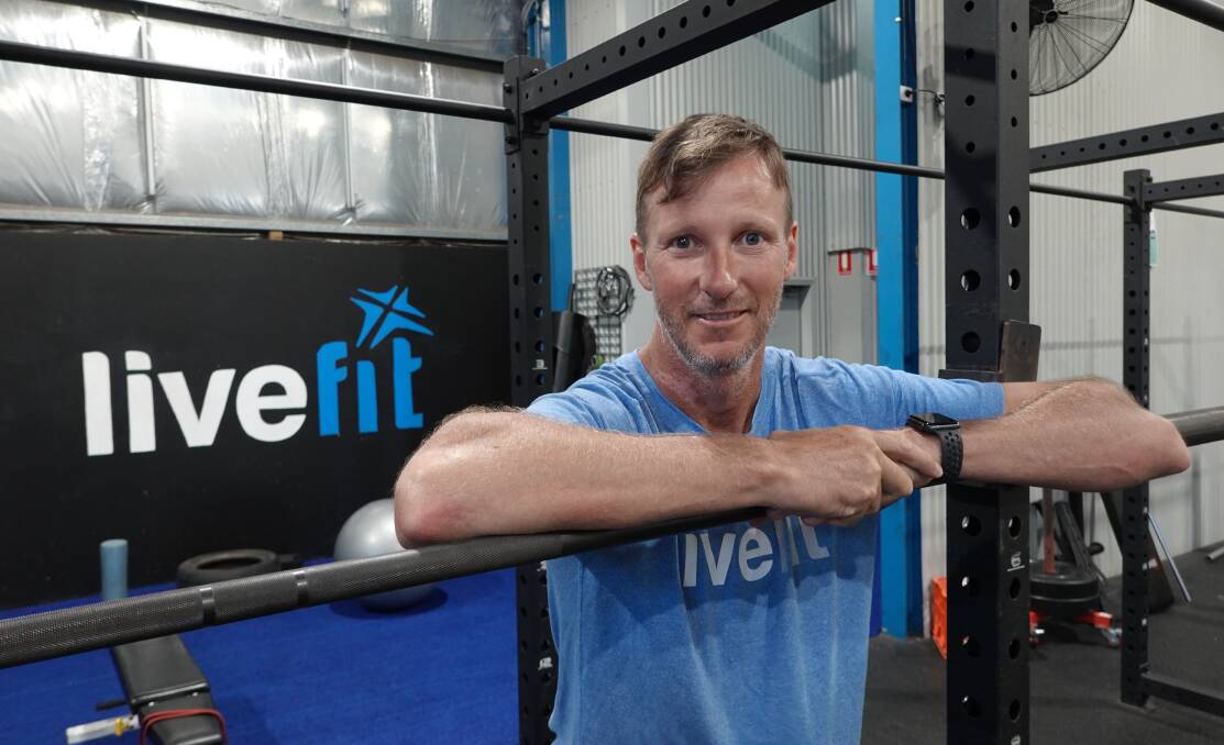 TAKE IT SLOW: Matthew Kenny, the owner of LiveFit 24/7, says people looking to improve their fitness habits this year should remember to not burn themselves out straight away. PHOTO: Monty Jacka
