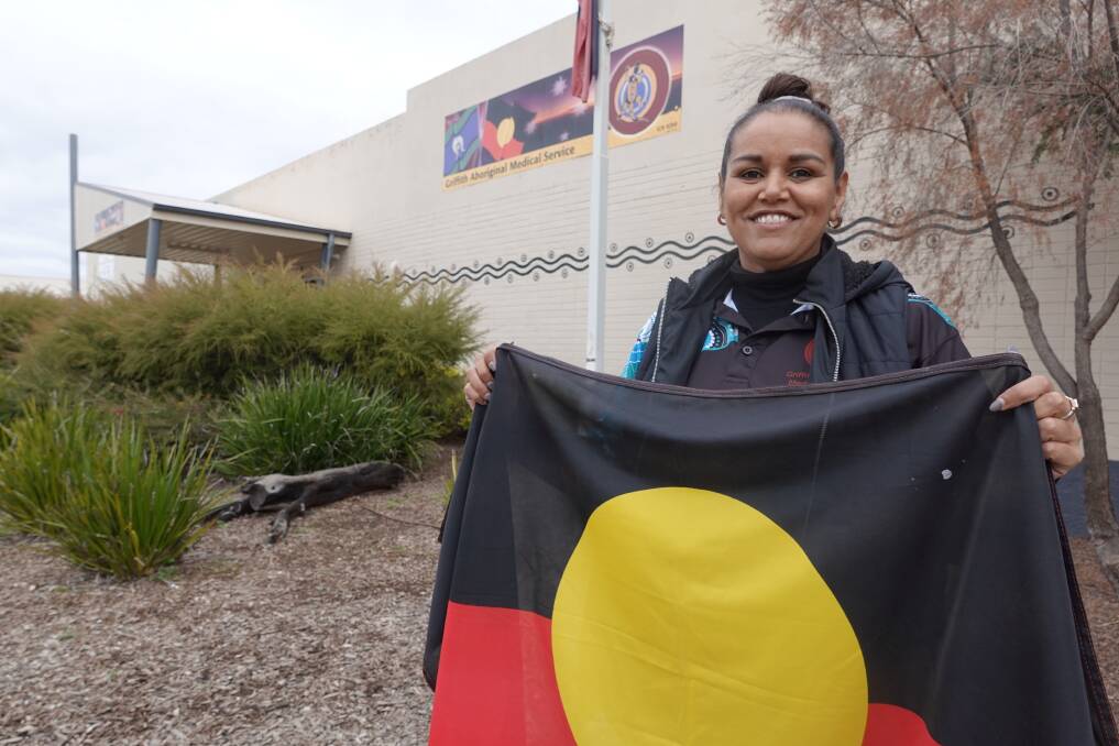 COMMEMORATE: Wiradjuri woman Vickie Louise Simpson says residents can still celebrate NAIDOC Week even without the usual big events. PHOTO: Monty Jacka