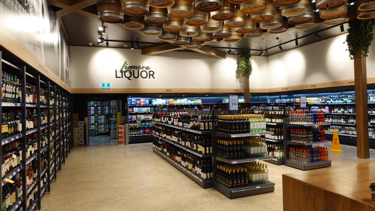 Store manager Luigi Dalessandro said the supermarket's liquor store will be hosting up to three wine tastings each week. PHOTO: Monty Jacka