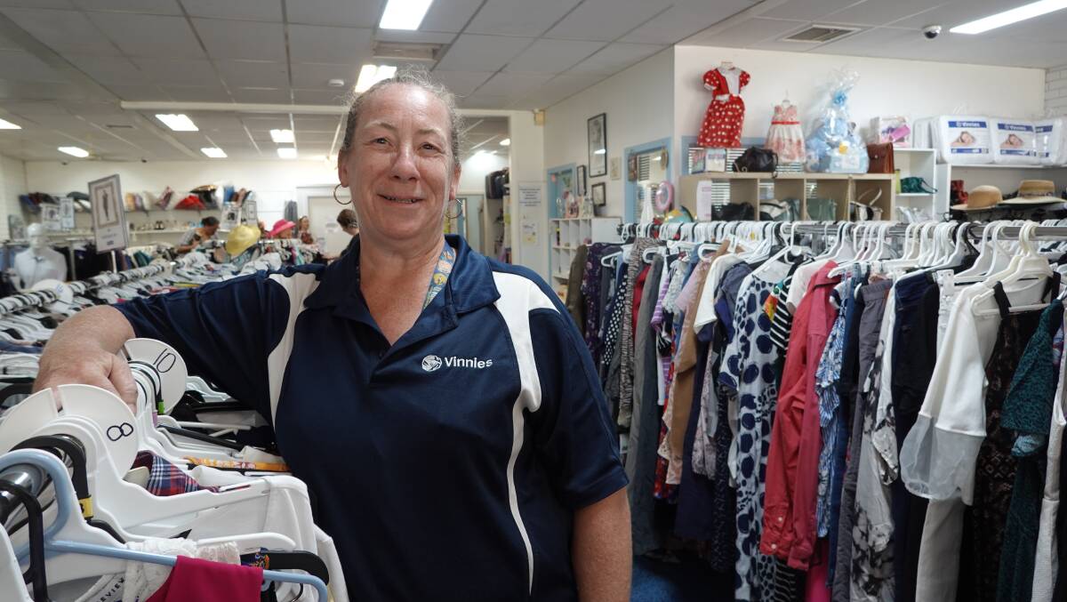 CALL FOR HELP: Long-time Vinnies volunteer Julie Inglis said the store is "running on the bare minimum" and more help is needed. Photo: Monty Jacka.