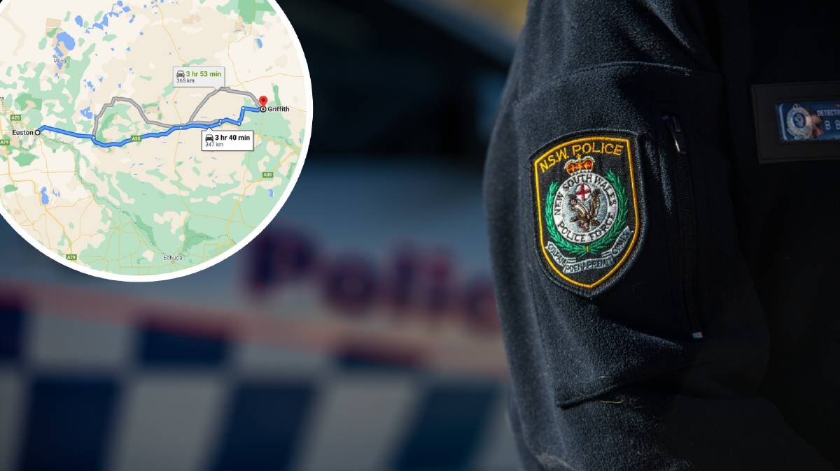 BREACH: The two men allegedly travelled 340 kilometres from Euston to Griffith the day after lockdown and stay at home orders were put in place across the state. 