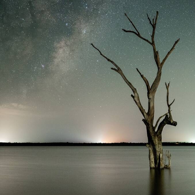 AWE-INSPIRING: Lisa Bertolin's shot of Lake Wyangan in all its glory. PHOTO: Lisa Bertolin