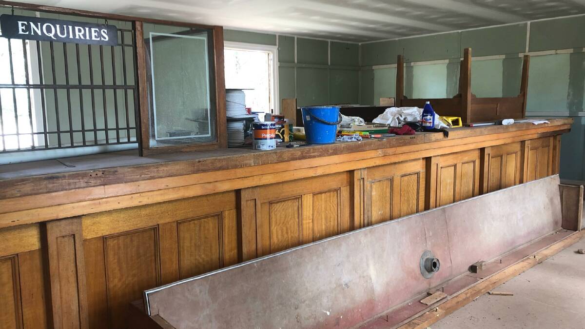 POTENTIAL: The prize money from the award will be used to refurbish the interior of the post office replica, into an exhibit for the Vintage Voices program. PHOTO: Supplied