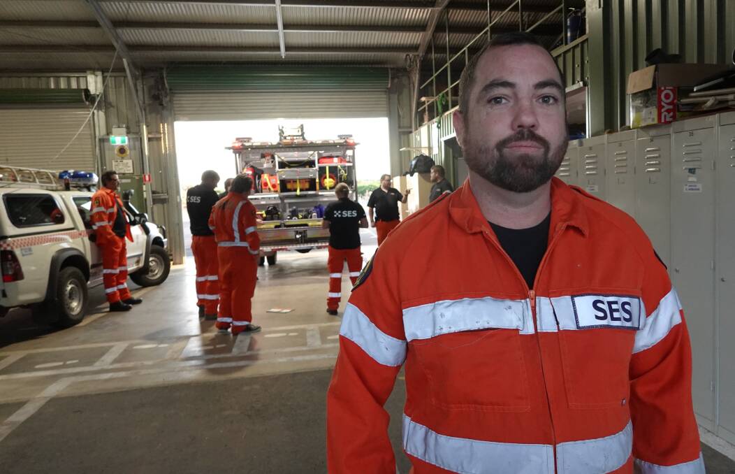 GIVING BACK: New recruit Brendon Green has wanted to join the Griffith SES since they saved his life two years ago. Photo: Monty Jacka