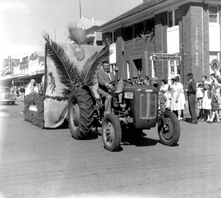 BLAST FROM THE PAST: The 1962 Street Procession at the Water Wheel Festival. Picture: Supplied