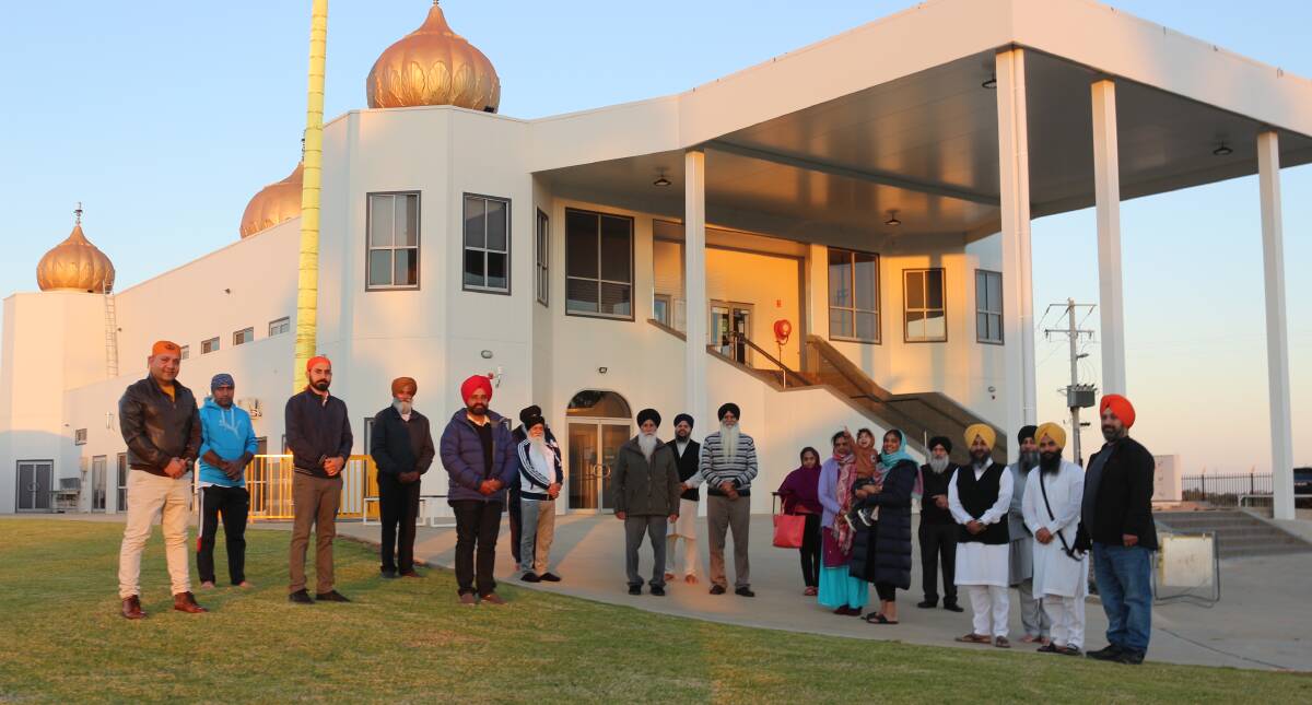 SUPPORT: Members of the city's Sikh Temple are circulating a petition seeking to build a crematorium alongside the first stage of the city's planned new cemetery along Rifle Range Road. PHOTO: Calhan Behrendt