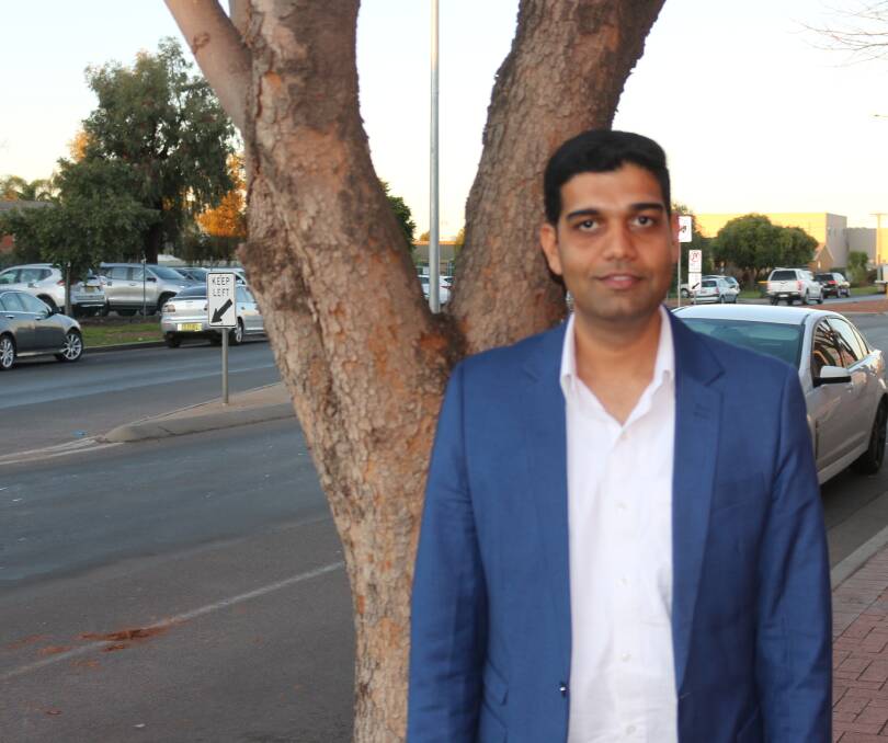 REDUCING TIMES: Member of the city's Sikh community Ricky Chugha said a crematorium in Griffith would help reduce travelling times when it comes to disposing of bodies. PHOTO: Calhan Behrendt