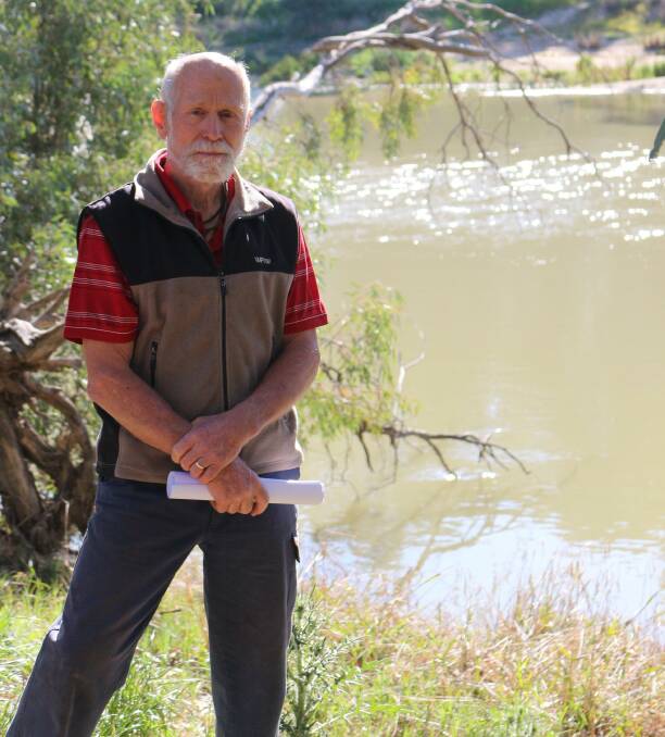 CAUSE FOR CONCERN: Darlington Point resident Peter van Hees said the proposed boat ramp is located in a potentially dangerous part of the Murrumbidgee River. PHOTO: Calhan Behrendt