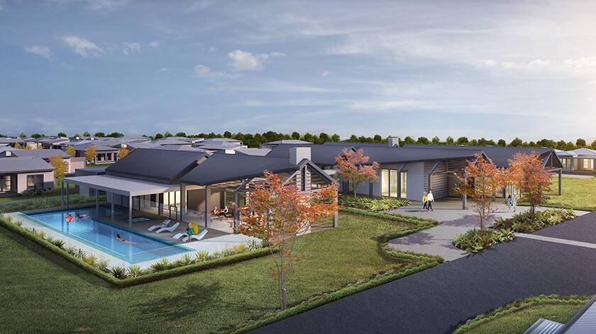 GRIFFITH HILL: An artist's rendering of part of the proposed Griffith Hill Estate, which has been given the green light for development from Griffith City Council. IMAGE: Prescott Architects