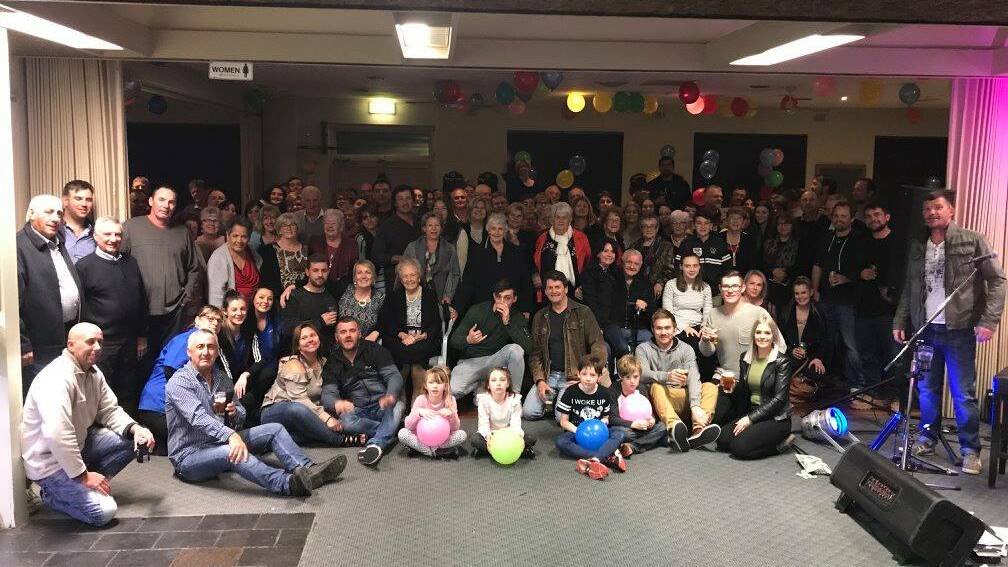 CLOSING TIME: More than 200 people turned out in 2018 to celebrate the club's 80th birthday. PHOTO: Jacinta Dickins