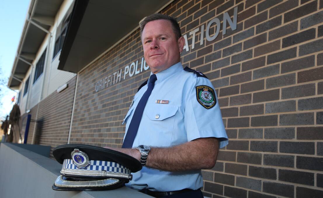 POLICE WILL ENFORCE: Murrumbidgee Police District Commander Superintendent Craig Ireland said police will be issuing fines if people are found to be out of their homes without a reasonable excuse. PHOTO: Anthony Stipo.