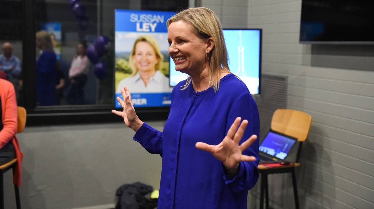 UNDERWAY: Member for Farrer Sussan Ley said a proposed radiation therapy unit for Griffith is currently looking for providers to submit applications to the federal health minister. PHOTO: Mark Jesser