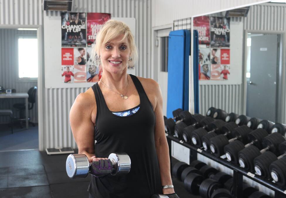 REGAINING CONTROL: Personal trainer Janine Fabris said her new program is hoping to give those who have suffered from cancer the chance to regain control of their lives through exercise. PHOTO: Calhan Behrendt