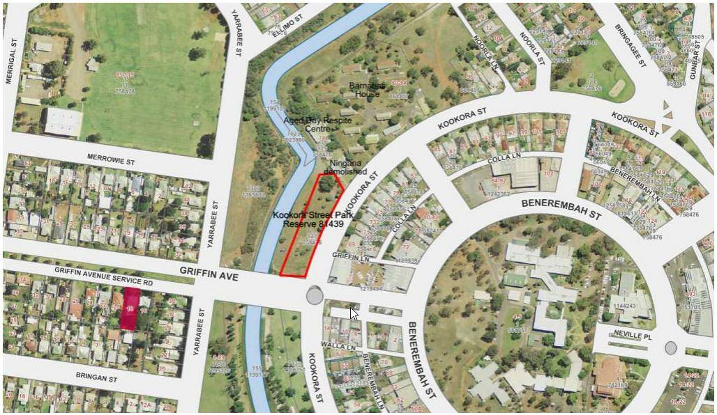 The proposed site of the new Western Riverina Community College campus. SOURCE: Griffith City Council