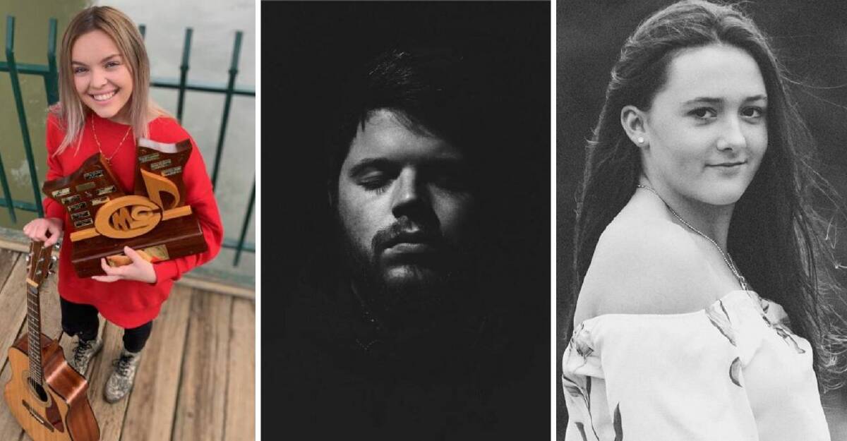 BANDING TOGETHER: Artists Anastasia Comarin, Ben Ceccato and Jorja Dalton will be helping headline the Griffith Bushfire Benefit Concert on March 13.
