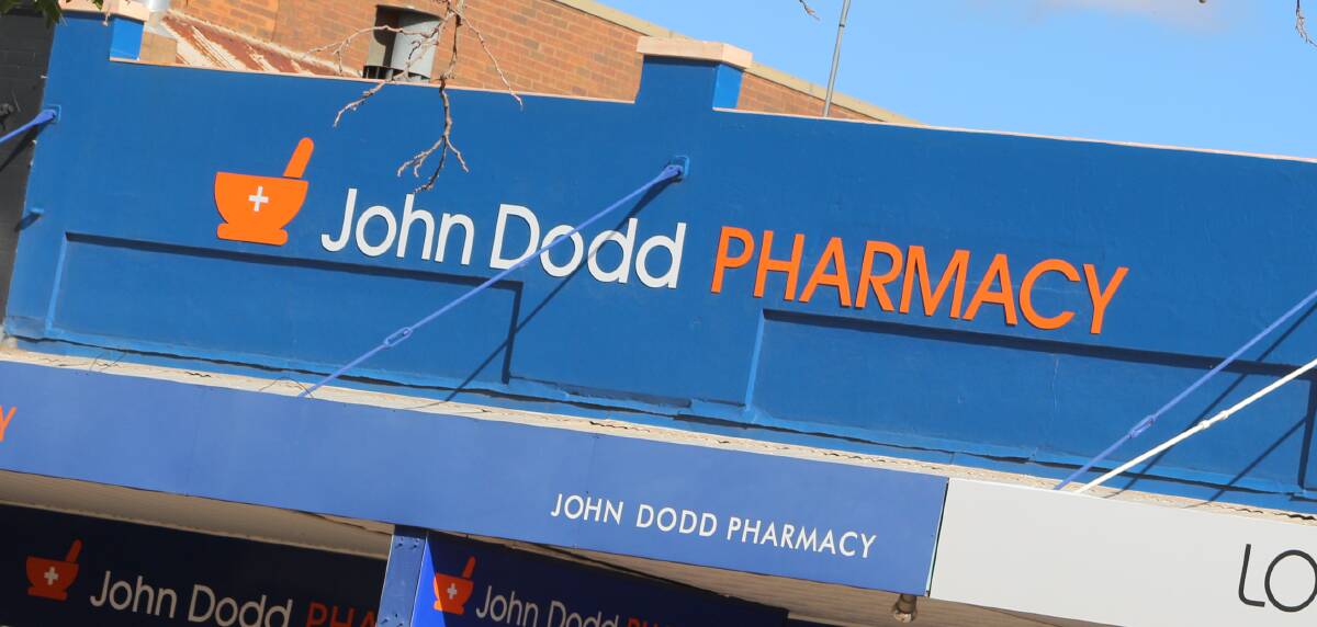 NEW POWERS: Pharmacies such as John Dodd Pharmacy on Banna Avenue will now be allowed to remain open for 24 hours a day as well as dispense medication without the need for a prescription under new measures introduced by the state government. PHOTO: Calhan Behrendt