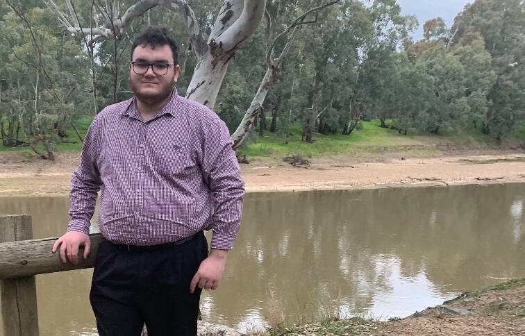 DROUGHT SUMMIT LEADER: Former Hay resident Leo Fitzpatrick will be one of 11 members of the steering committee for UNICEF's NSW Youth Summit on Living with Drought. PHOTO: Supplied