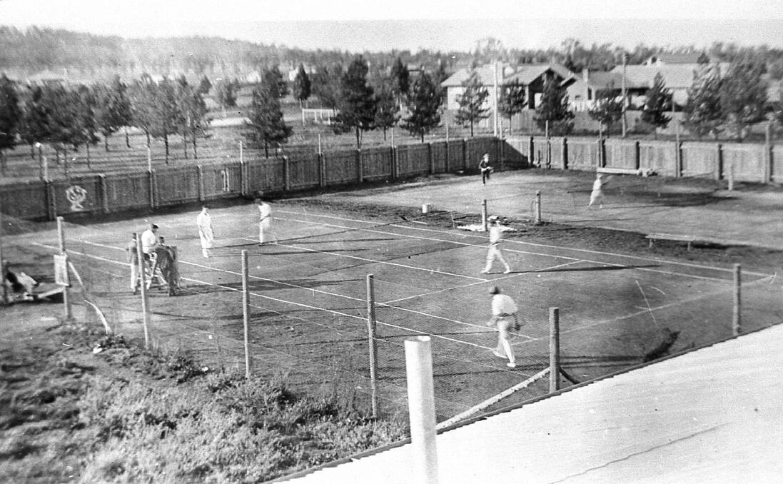 IN ACTION: Tennis has a long history in the Griffith area. Picture: SUPPLIED