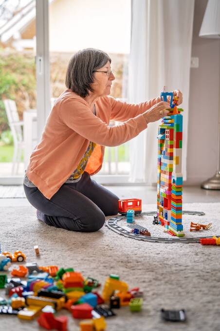 ALL AGES: Playing with Lego can bring joy and be a lasting stress relief for people of all ages. 