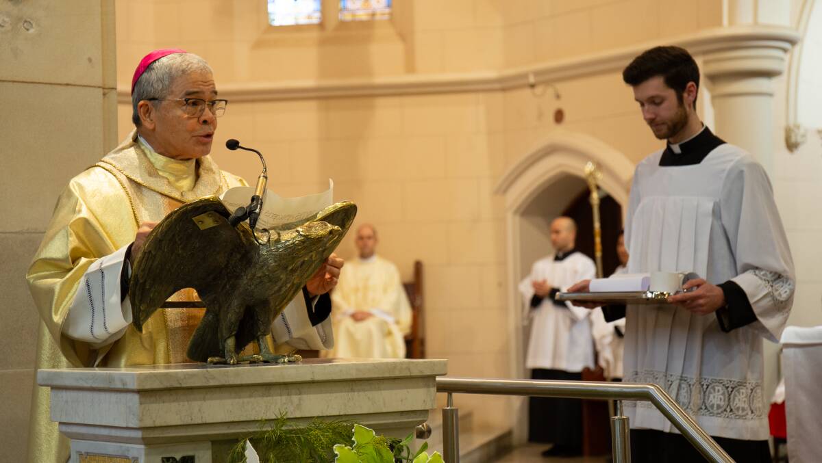 GUEST: Adolfo Tito C. Yllana, Apostolic Nuncio to Australia took part in the ceremony. PHOTO: Contributed