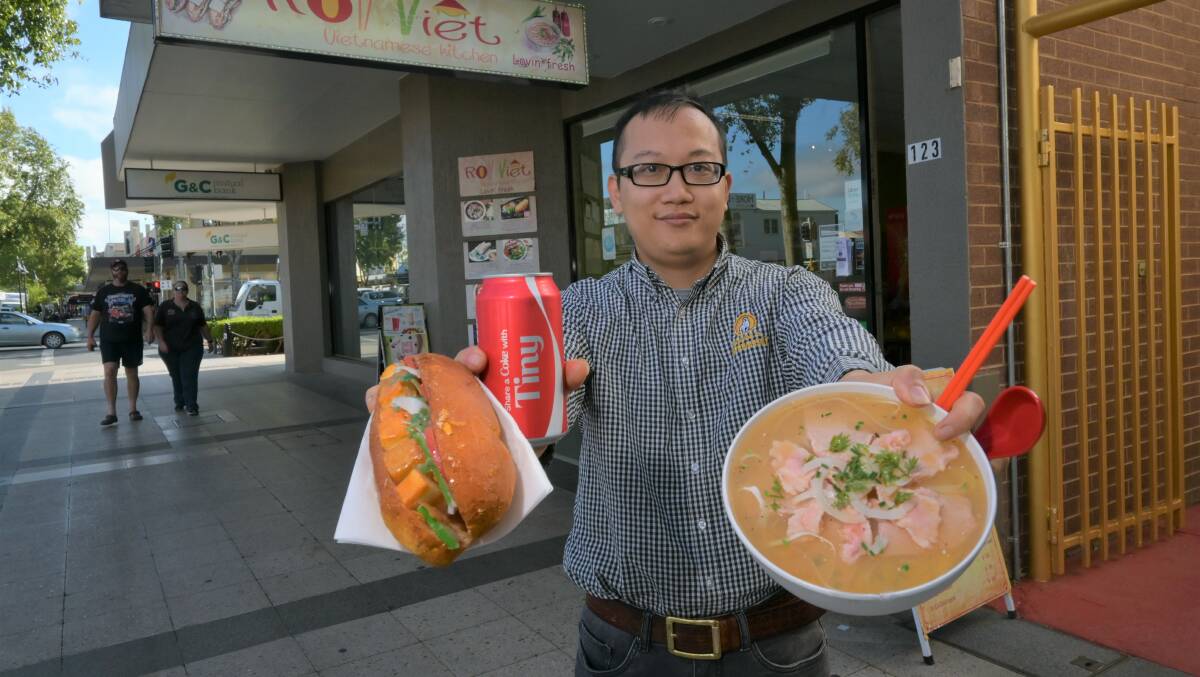 DINING OUT: Riverina business owner Harry Le is one of those who has signed up to the Dine and Discover program. Picture: Kenji Sato