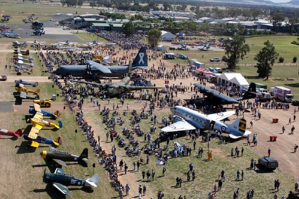 The Warbirds Downunder at Temora Airport, a venue that was awarded a $5.3 million grant from the federal government after a panel chaired by Riverina MP Michael McCormack overruled advice from Department of Infrastructure staff. 