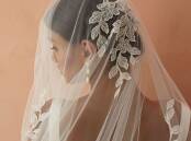 Lace veils like this one from Madame Tulle add a touch of timeless grace to the bridal ensemble. Picture supplied