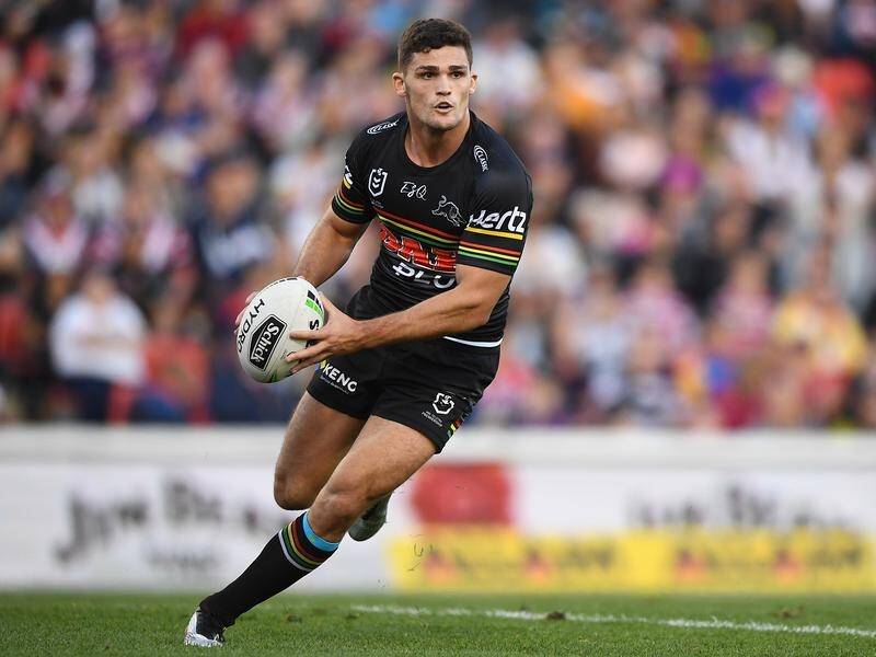 Halfback Nathan Cleary will be the on-field leader for Penrith during the 2020 NRL season.