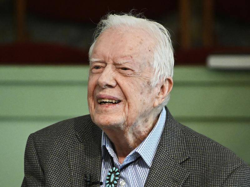 Jimmy Carter has been released from hospital after treatment for a urinary tract infection.