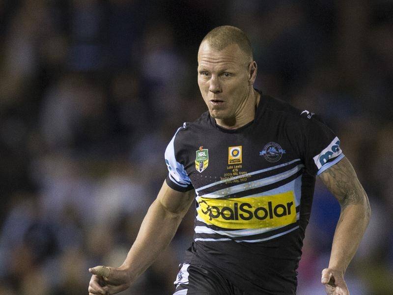 Sharks veteran Luke Lewis was primed to toast his 100th match for Cronulla in Townsville.