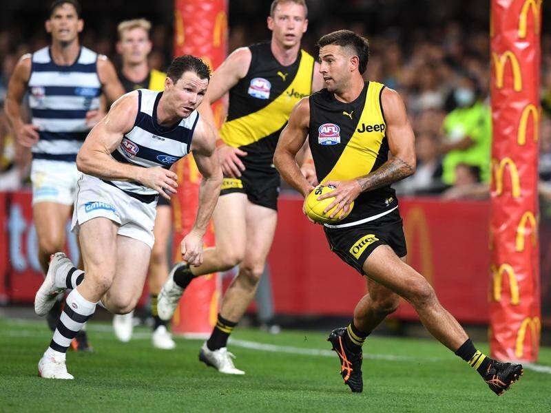 AFL grand finalists Richmond and Geelong will meet again in round eight in 2021.