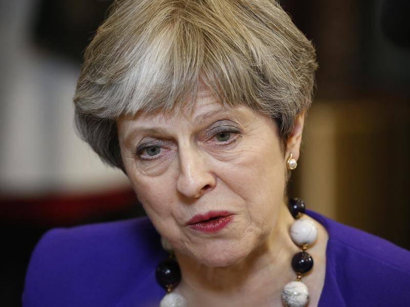 British Prime Minister Theresa May urged EU leaders to seized on "a new dynamic" in Brexit talks.