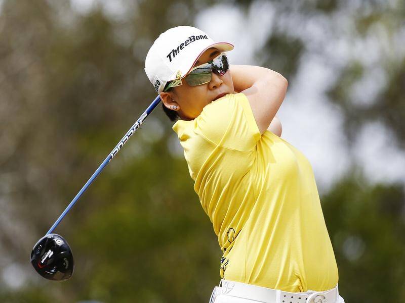 South Korea's Jiyai Shin continues to lead the opening round of the Canberra Classic (File).