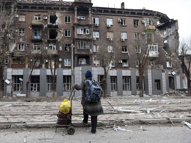 Mariupol has been besieged by Russian troops in eastern Ukraine for more than six weeks.