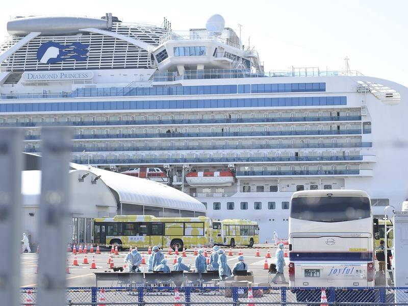 Hundreds of passengers are set to disembark from a coronavirus-hit cruise ship near Tokyo.