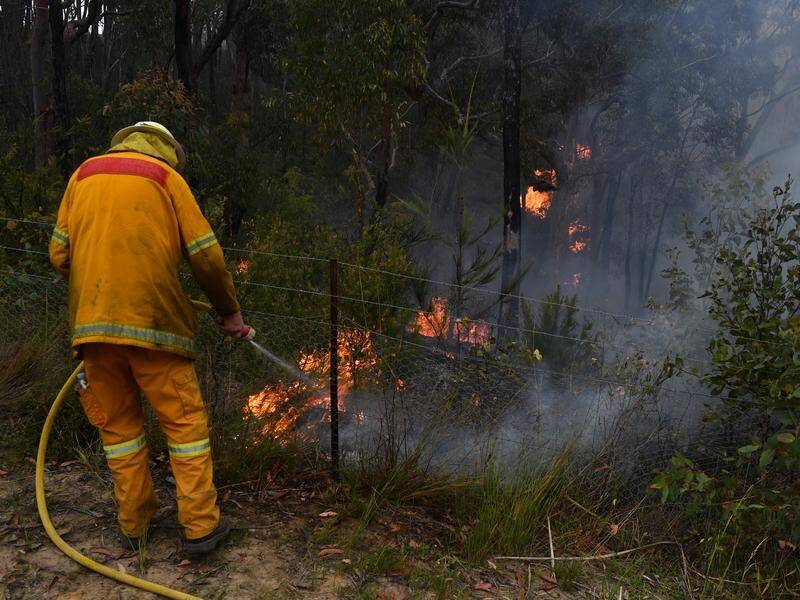 Firefighters are backburning across NSW firegrounds ahead of deteriorating weather again next week.