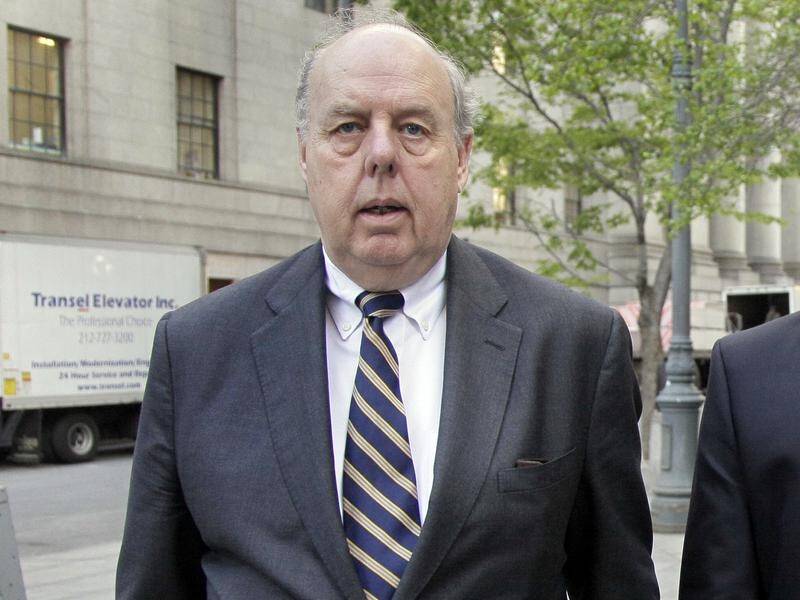 US President Donald Trump's top lawyer in the Russia probe, John Dowd (file), has quit the team.