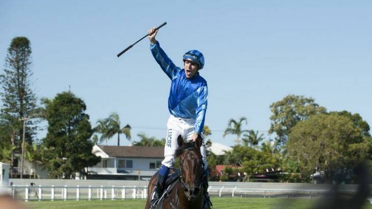 Retired: Unencumbered with the late Nathan Berry up after winning the Magic Millions Classic on the Gold Coast in January. Photo: Harrison Saragossi