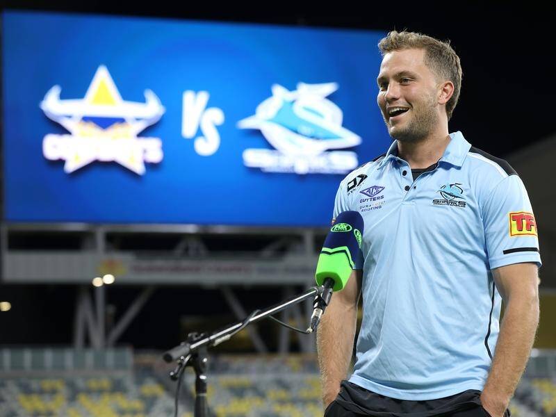 Matt Moylan was among Sharks who initially failed a COVID-19 temperature check in Townsville.