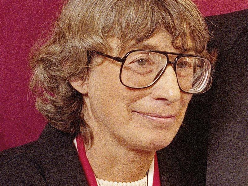 Poet Mary Oliver, seen in 1992, has died from lymphoma at age 83.