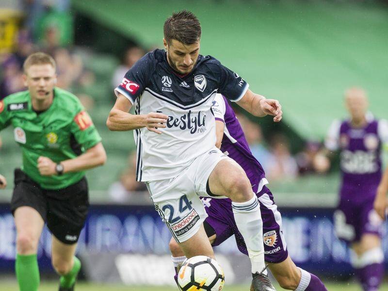 Midfielder Terry Antonis says he envisages a settled future with A-League club Melbourne Victory.