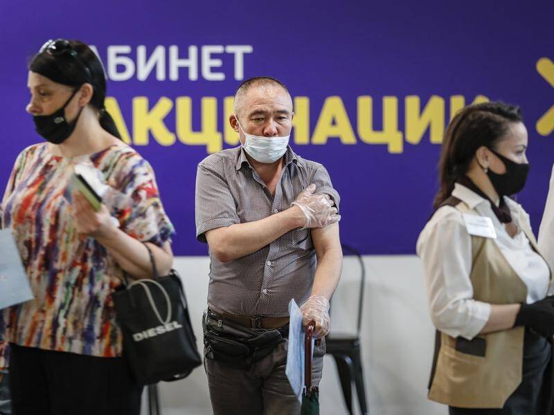 Russia has reported 820 coronavirus-related deaths, matching an all-time high set on August 26.
