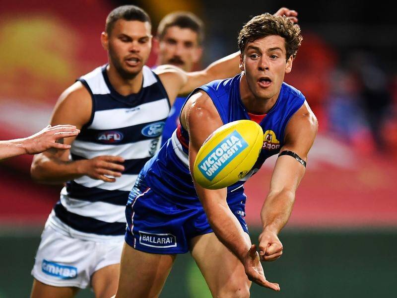 Josh Dunkley will fight for more game time at the Bulldogs after recently requesting a trade.
