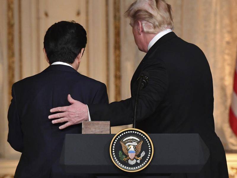 Japan's Prime Minister Shinzo Abe has not secured a tariff exemption from US President Donald Trump.