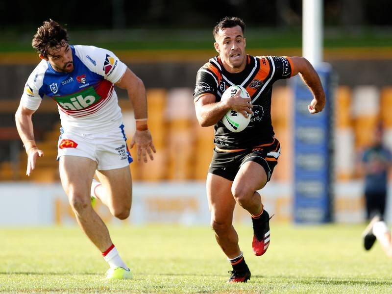 West Tigers fullback Corey Thompson has been linked to a move to the Gold Coast Titans.