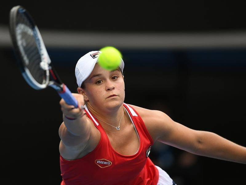 Ashleigh Barty will be first up in Australia's Fed Cup World Group II tie against Ukraine. (File).