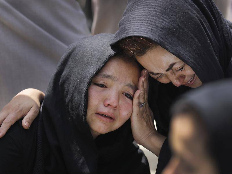 The IS group has claimed responsibility for a deadly suicide attack that killed dozens in Kabul.